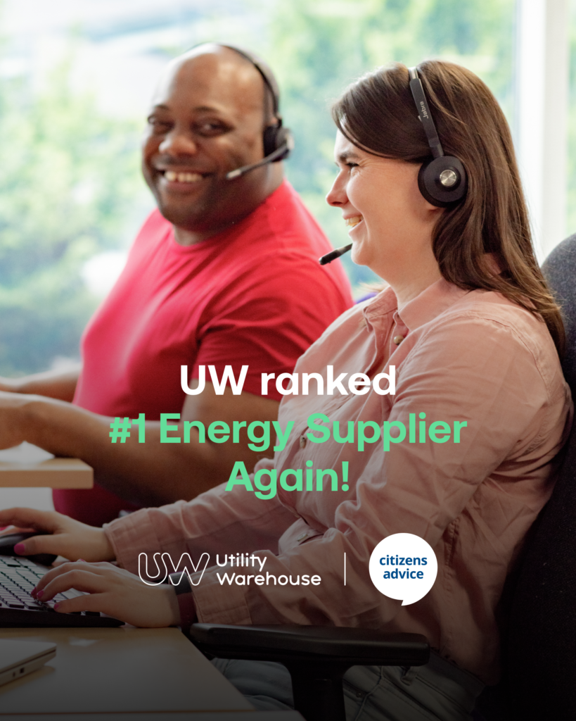 UW ranked top energy provider by Citizen Advice