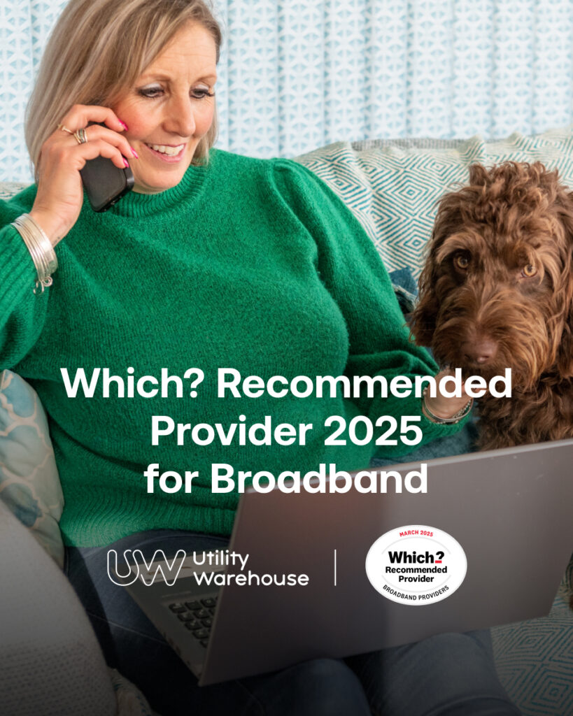 UW Which? Recommended Provider for Broadband 2025